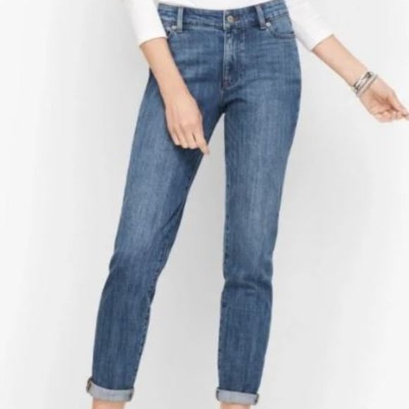 Talbots Girlfriend Flawless Mid Rise Relaxed - Picture 3 of 12